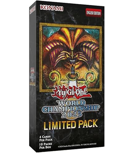 Yu-Gi-Oh! CCG Limited Pack World Championship 2025 Booster Box